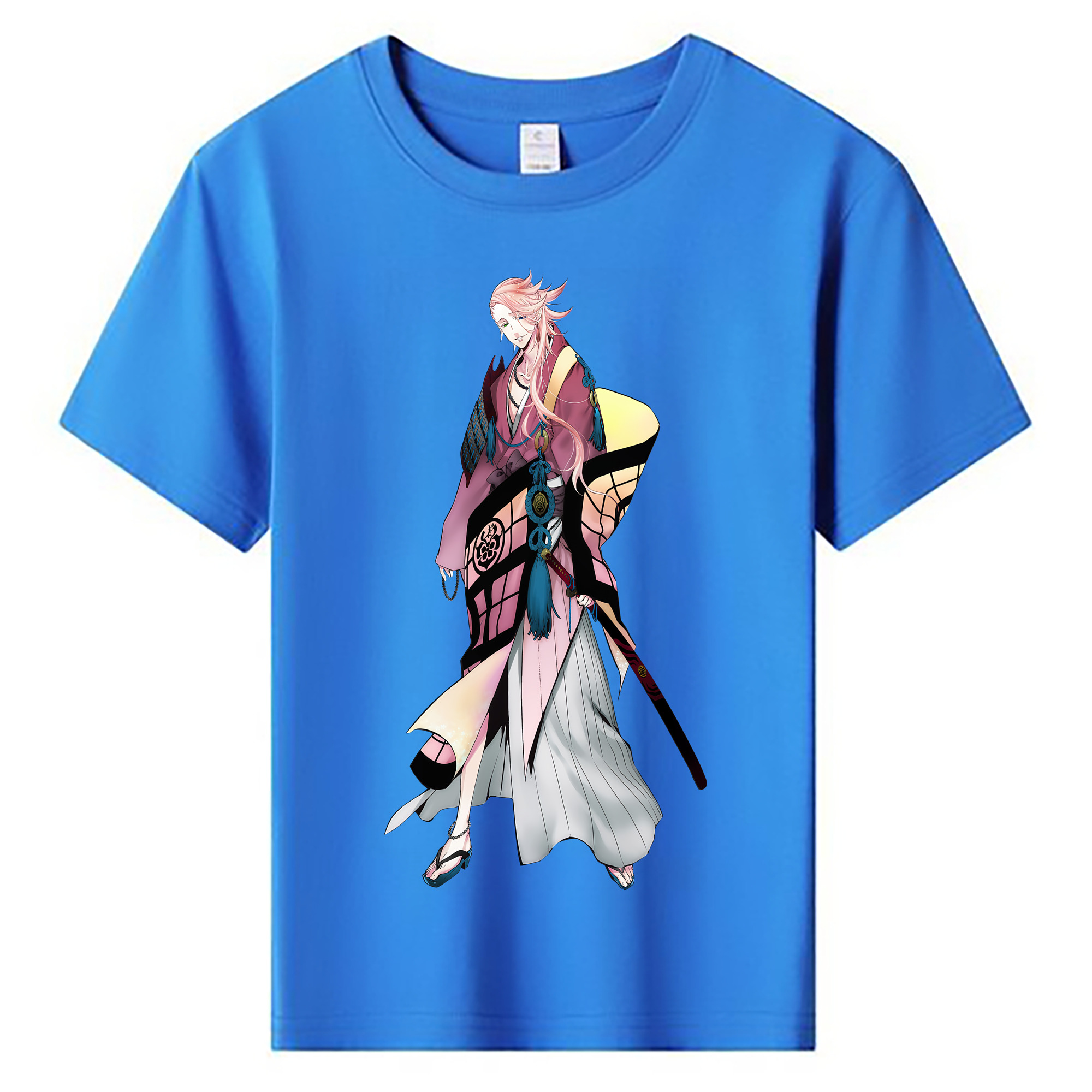 （画像用） 刀剣乱舞 Touken Ranbu 綿100％キッズTシャツ（フロントプリント）